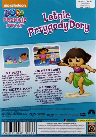 Dora Poznaje Świat: Letnie Przygody Dory [DVD]
