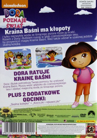 Dora Poznaje Świat: Dora ratuje Krainę Baśni [DVD]