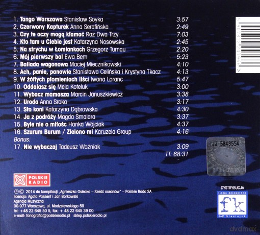 Agnieszka Osiecka: Ocean zielony [CD]