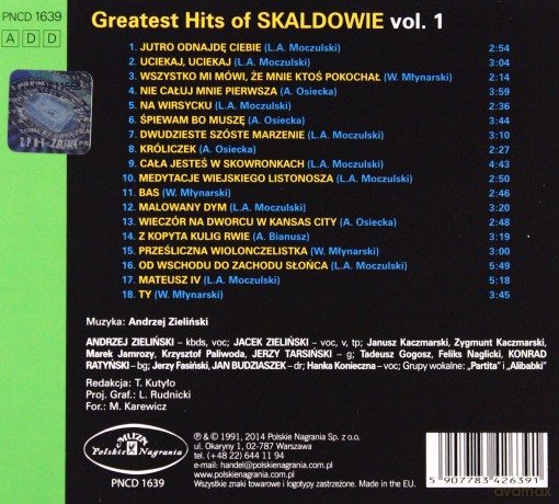 Skaldowie: Greatest Hits Vol. 1 [CD]