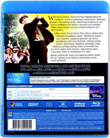 Najwspanialsza gra w dziejach (Disney) [Blu-Ray]