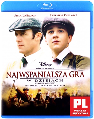 Najwspanialsza gra w dziejach (Disney) [Blu-Ray]