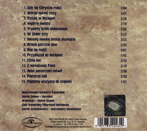 Adam Zwierz: Kolędy [CD]