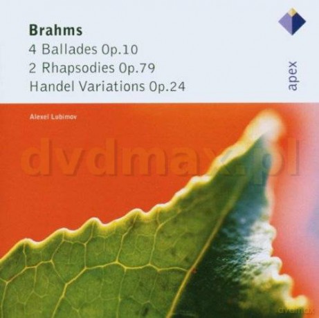 Alexei Lubimov: Brahms: Haendel Variationen/Balla [CD]