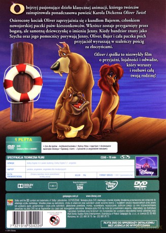 Oliver i Spółka (Disney Zaczarowana Kolekcja) [DVD]