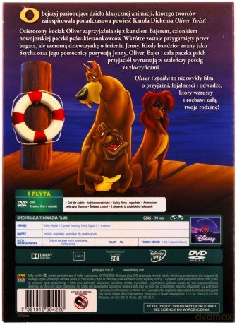 Oliver i Spółka (Disney Zaczarowana Kolekcja) [DVD]