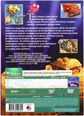 Planeta Skarbów (Disney Zaczarowana Kolekcja) [DVD]