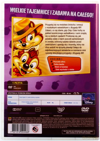 Chip i Dale Przygoda 3 [DVD]