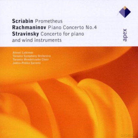 Lubimov/Saraste: Rachmaninov: Piano Conc.No.4/Prometheu [CD]