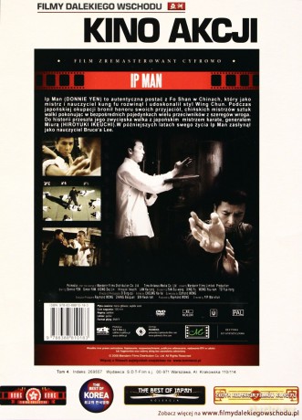 Filmy Dalekiego Wschodu: Wielki Szef / Król Smoków / Wojownicy Ninja / IP Man/ Ojciec Chrzestny z Kantonu / Ośmiu Wspaniałych / Protektor / Droga Smoka / Nieziemska Broń Dynastii Joseon Pakiet [9DVD]