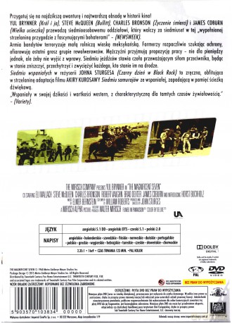 Siedmiu wspaniałych (polski lektor) [DVD]