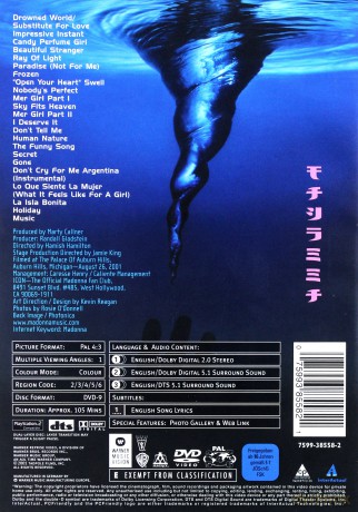 Madonna: Drowned World Tour 2001 [DVD]