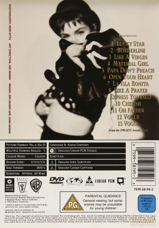 Madonna: The Immaculate Collection [DVD]