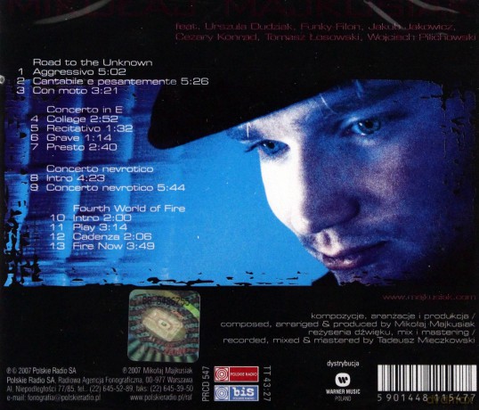 Mikołaj Majkusiak: Road To The Unknown [CD]