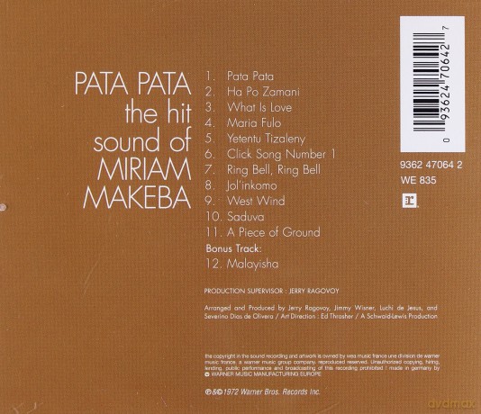 Miriam Makeba: Pata Pata [CD]