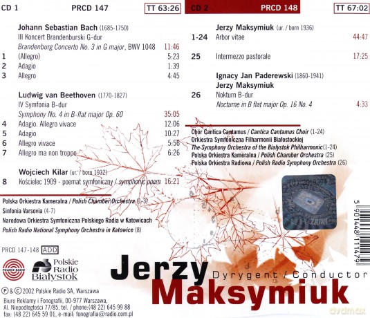 Jerzy Maksymiuk: Dyrygenci Polscy [2CD]