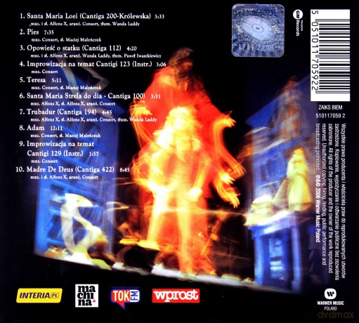 Maciej Maleńczuk & Consort: Cantigas De Santa Maria (digipack) [CD]