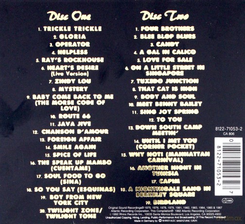 Manhattan Transfer: Down in Birdland. Anthology [2CD]