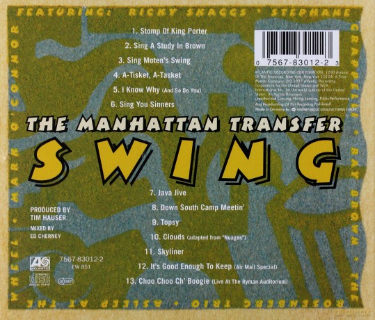 Manhattan Transfer: Swing [CD]