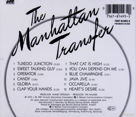 Manhattan Transfer: Manhattan Transfer [CD]