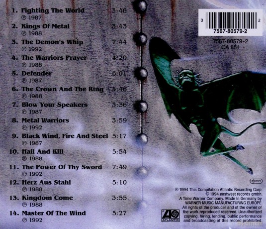 Manowar: The Hell Of Steel / The Best Of Manowar [CD]