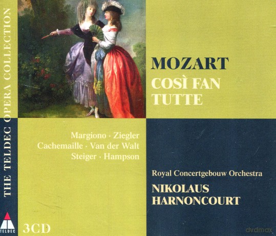 Charlotte Margiono/Ziegler/+: Mozart: Cosi Fan Tutte [3CD]