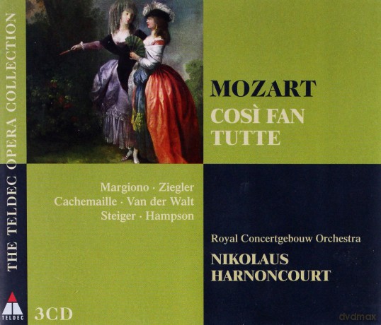Charlotte Margiono/Ziegler/+: Mozart: Cosi Fan Tutte [3CD]