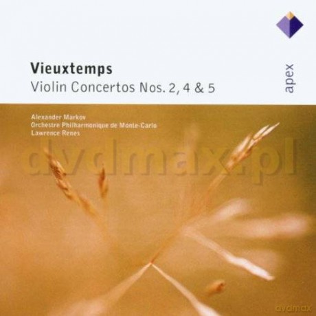 Alexander Markov/Renes: Vieuxtemps: Violinkonzerte Nr.2,4,5 [CD]