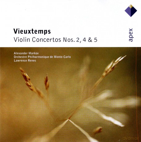Alexander Markov/Renes: Vieuxtemps: Violinkonzerte Nr.2,4,5 [CD]