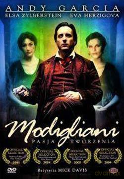 Modigliani. Pasja tworzenia [DVD]