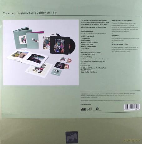 Led Zeppelin: Presence [2xWinyl]+[2CD]