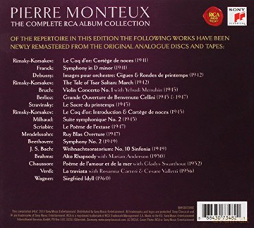 Pierre Monteux: Pierre Monteux - The Complete Rca Album Collection [40CD]