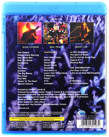 Rush: Rush In Rio [Blu-Ray]