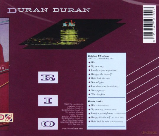Duran Duran: Rio [CD]