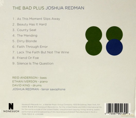 The Bad Plus: The Bad Plus Joshua Redman [CD]
