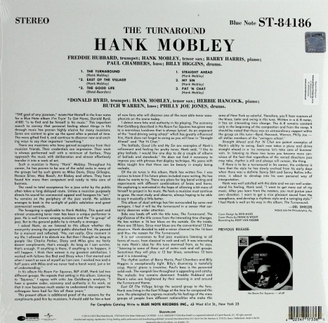 Hank Mobley: The Turnaround [Winyl]