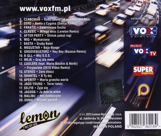 Disco Dance PL Vox Fm [CD]