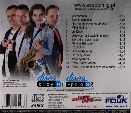 MIG: Wymarzona [CD]