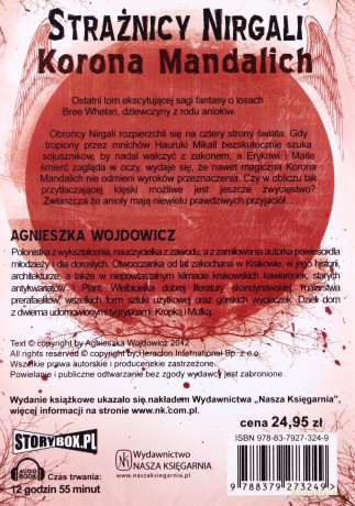 Strażnicy Nirgali Tom 3 Korona Mandalich - Agnieszka Wojdowicz [AUDIOBOOK] [CD-MP3]