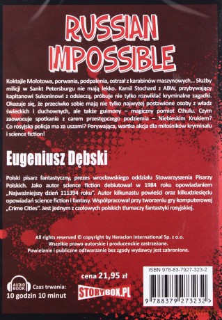 Russian Impoddible - Eugeniusz Dębski [AUDIOBOOK] [CD-MP3]