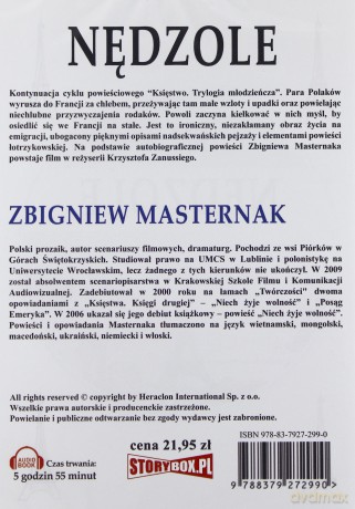 Nędzole - Zbigniew Masternak [AUDIOBOOK] [CD-MP3]