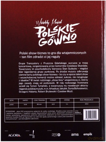 Polskie gówno (booklet) [DVD]
