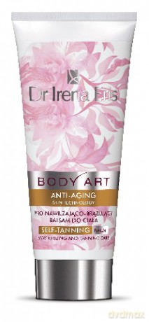 Dr Irena Eris Body Art Anti-Aging Skin Technology - Pro-nawilżająco-brązujący balsam do ciała 200 ml