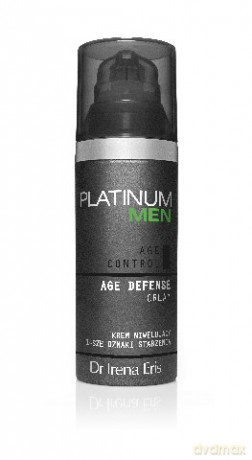 Dr Irena Eris Platinum Men Age Defense - Krem niwelujący pierwsze oznaki starzenia 50 ml