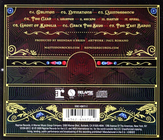 Mastodon: Crack The Skye [CD]