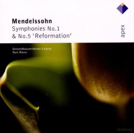 Kurt Masur/Gewandhausorch.Leipzig: Mend: Sinfonien Nr.1+5 [CD]