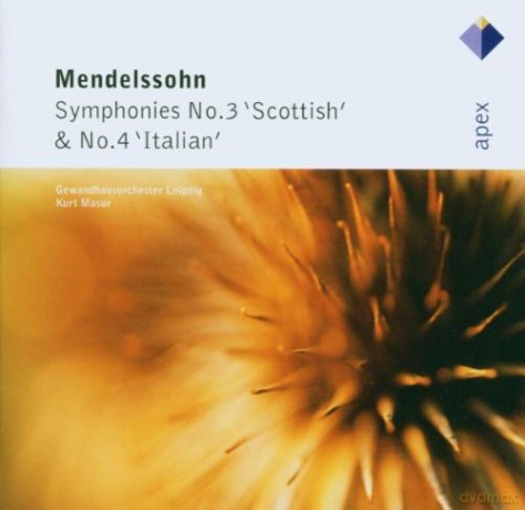 Kurt Masur/Gol: Mend: Sinfonien Nr.3+4 [CD]