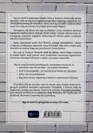Bóg nie umarł. Książka, która stała się inspiracją słynnego filmu - Rice Broocks [KSIĄŻKA]