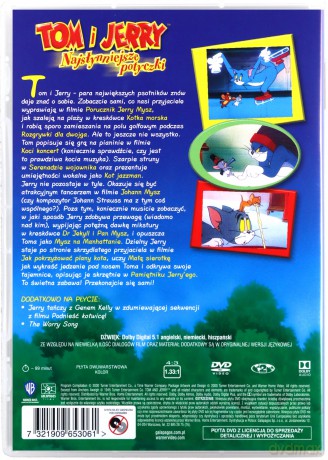 Tom i Jerry: Najsłynniejsze potyczki [DVD]