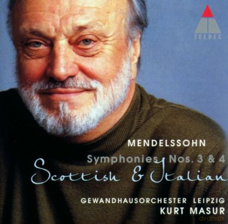 Kurt Masur/Gol: Mendelssohn: Sym.No.3&4 [CD]